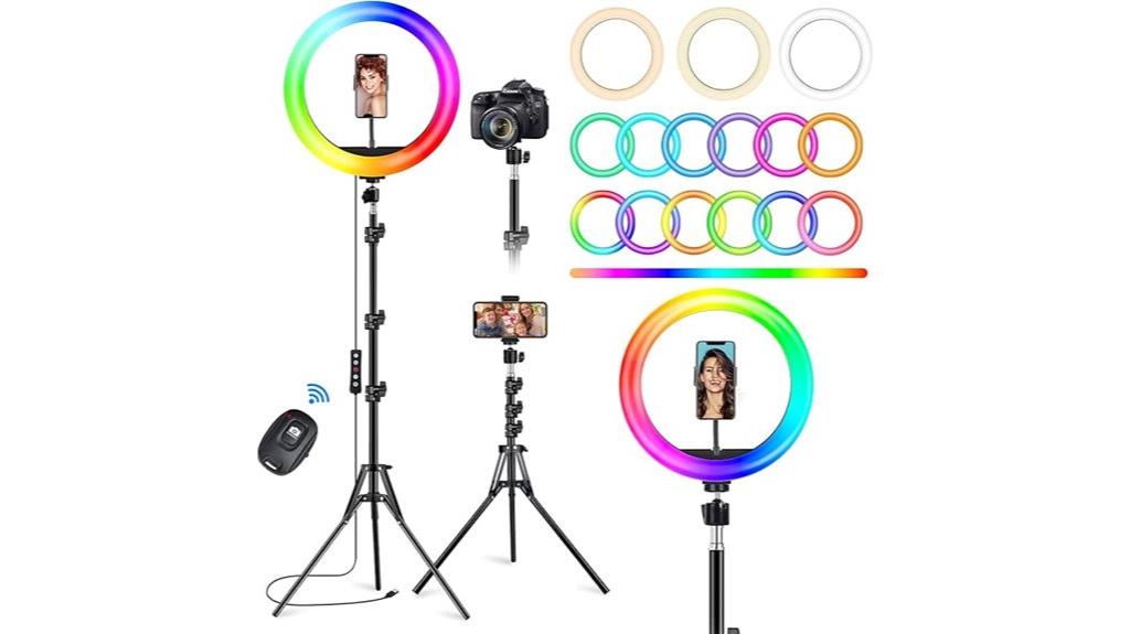 10 2 inch ring light