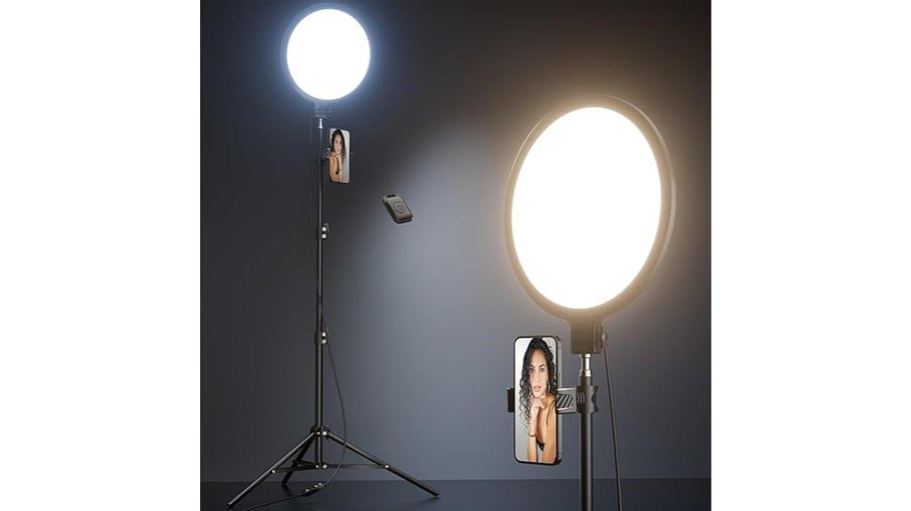 10 5 inch ring light kit