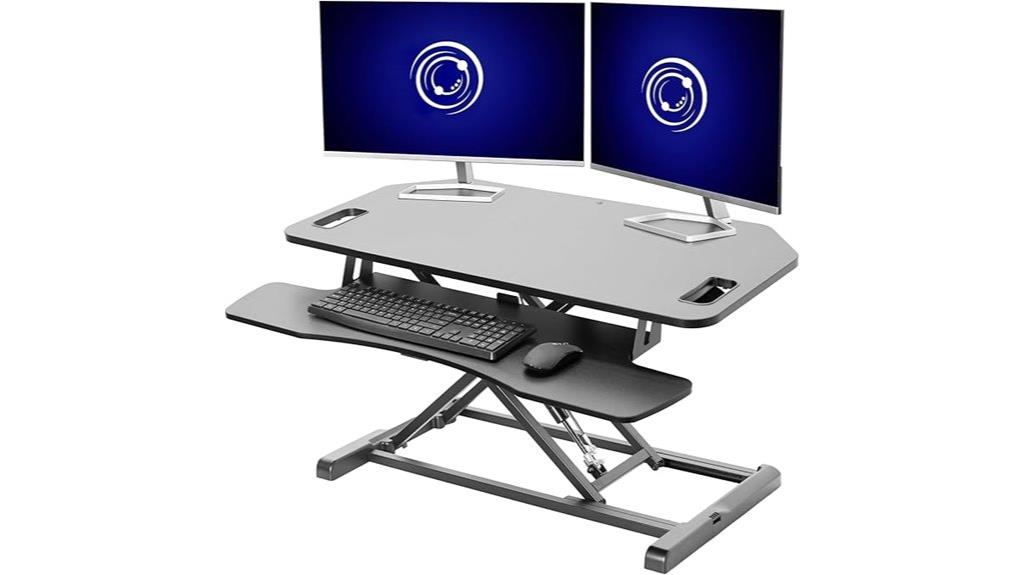 38 inch adjustable corner desk
