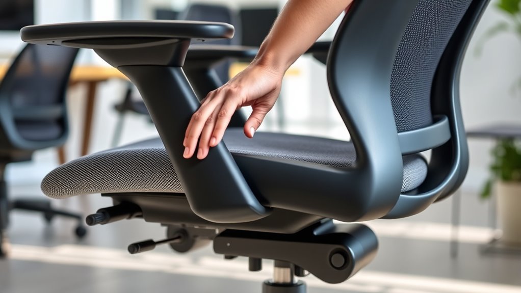 adjust seat depth properly