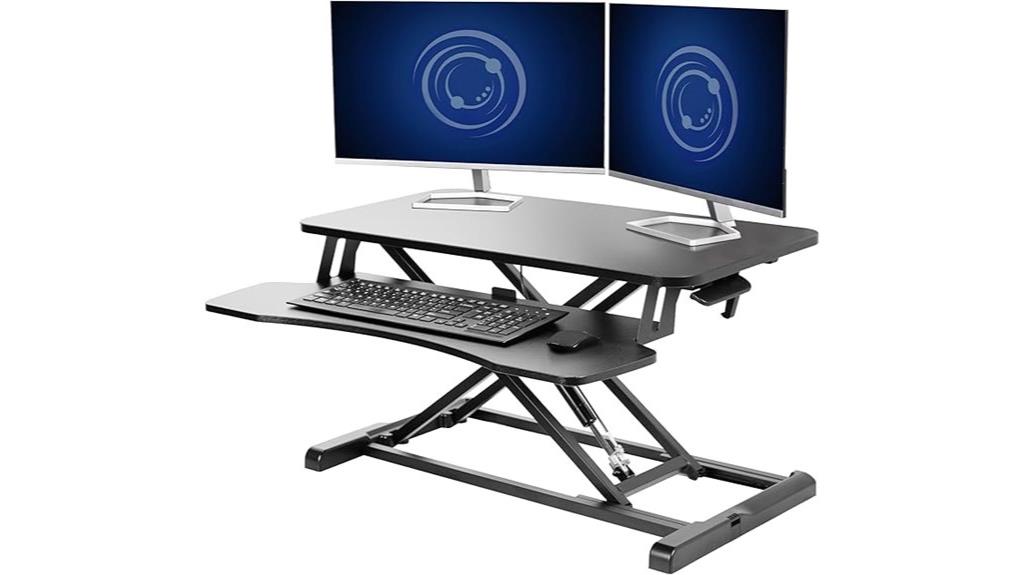 adjustable 32 inch desk riser