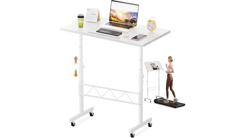 adjustable desk and treadmill