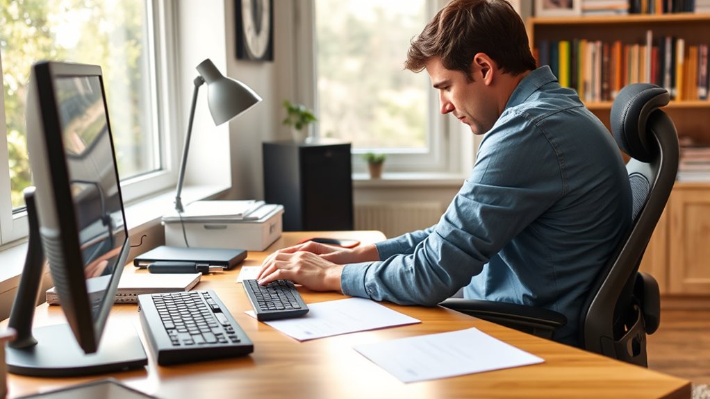 adjustable desk for comfort