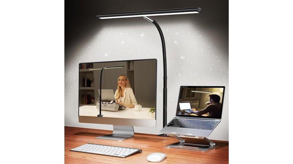 adjustable dimming desk lamp