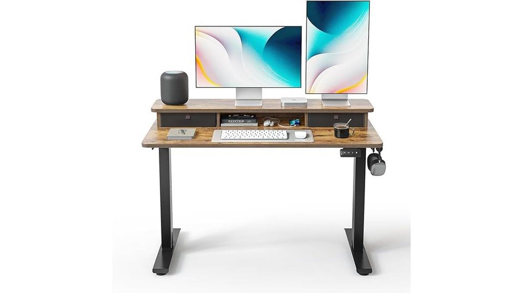 adjustable electric desk