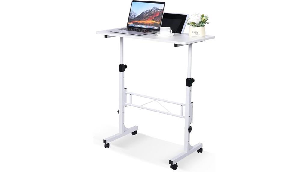 adjustable height standing desk