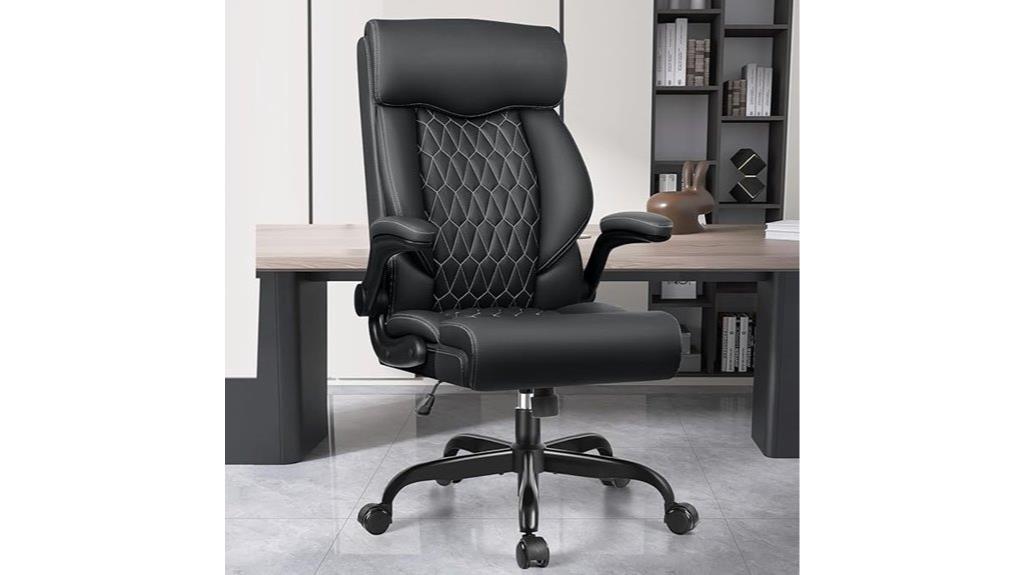 adjustable lumbar support chair