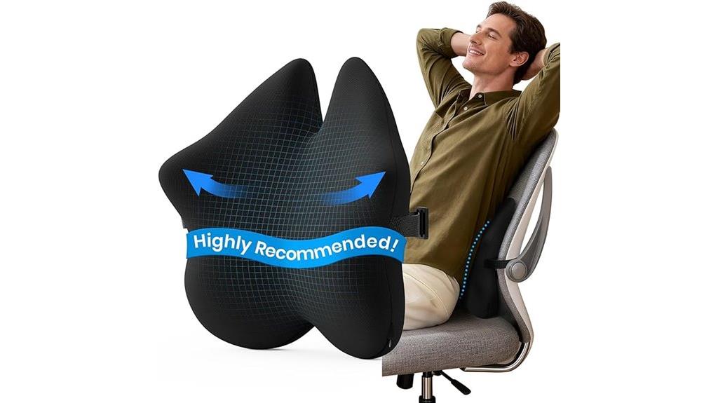 adjustable lumbar support pillow