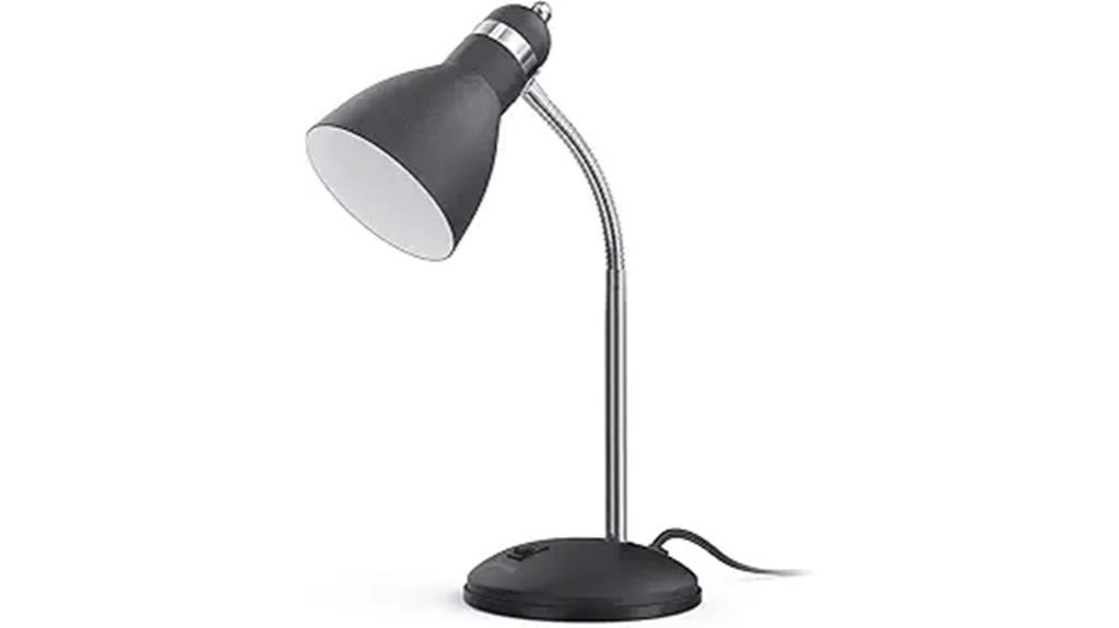 adjustable metal desk lamp
