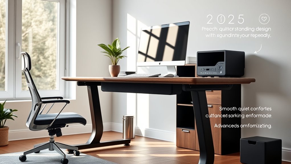 adjustable stable quiet convenient