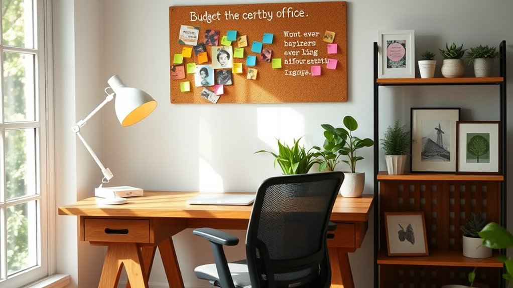 affordable workspace decor ideas
