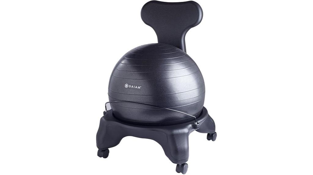 balance ball chair set