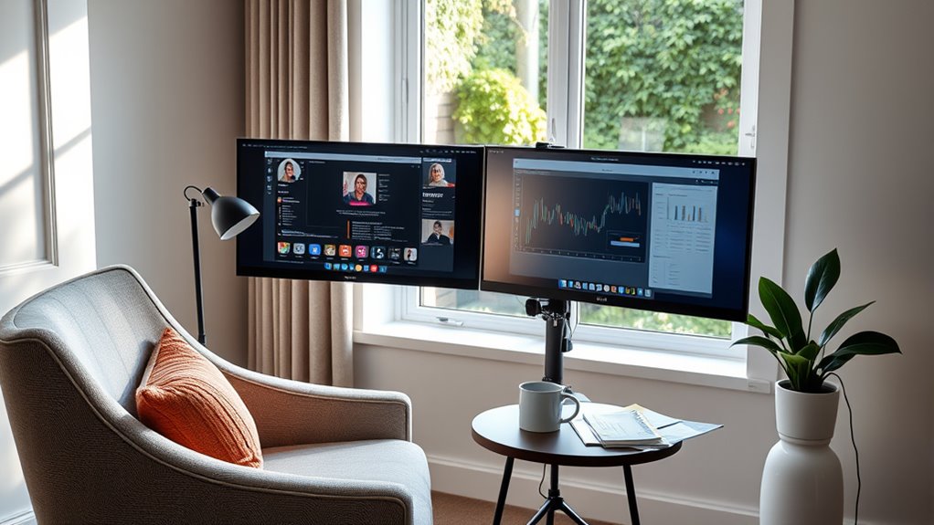 balancing office and home