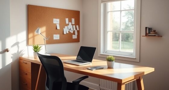 bedroom workspace setup tips