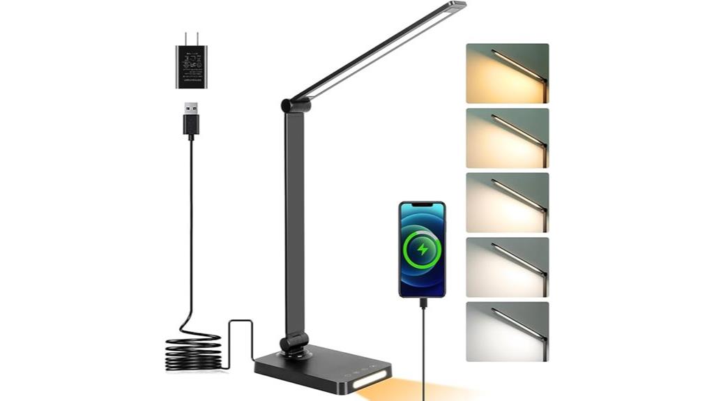 black led desk lamp
