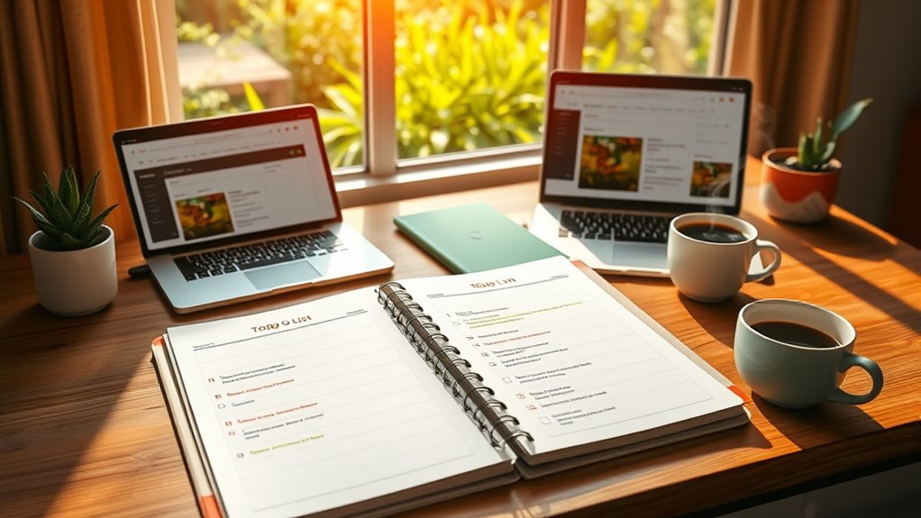 break tasks into manageable steps