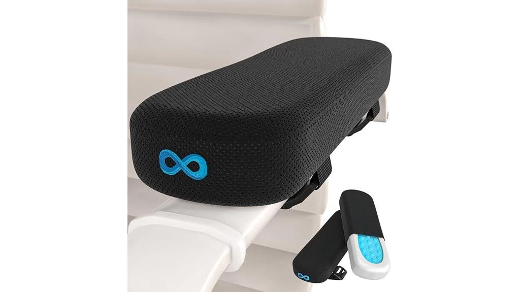 comfortable armrest cushion pads