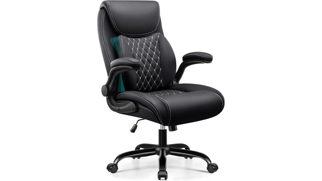 comfortable lumbar office chair