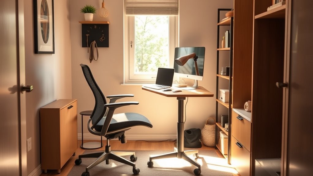 compact ergonomic workspace solutions