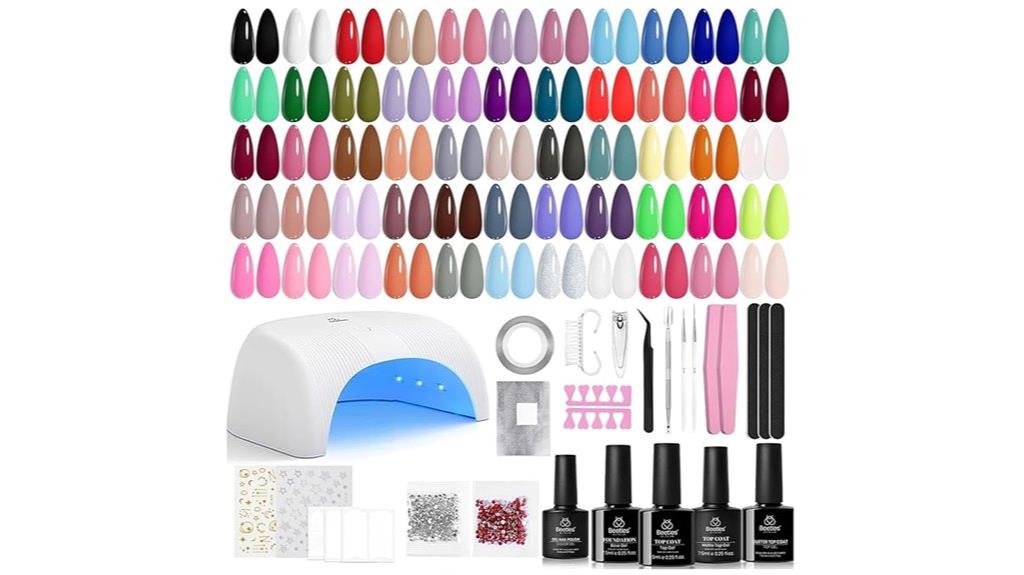 complete 80 piece gel kit