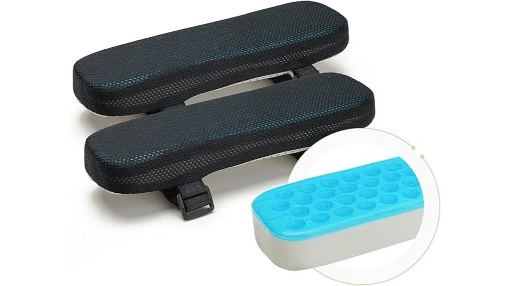 cooling gel armrest cushions