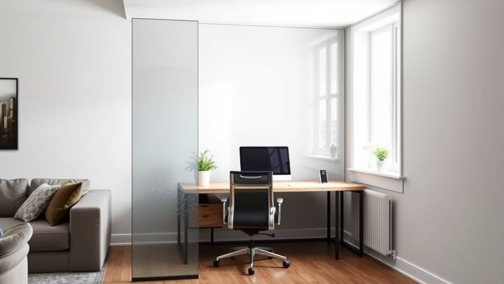 create clear visual boundaries