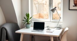 create portable home workspace