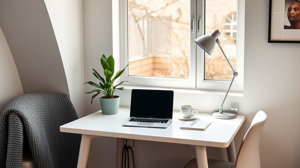 create portable home workspace