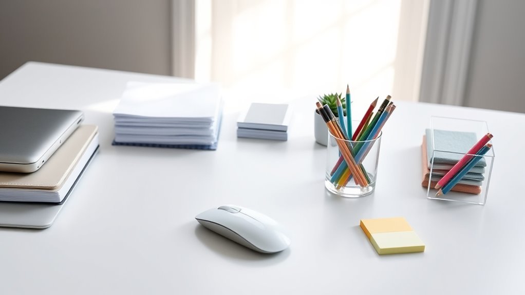 daily desk organization routine