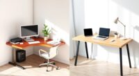 desk layout comparison options