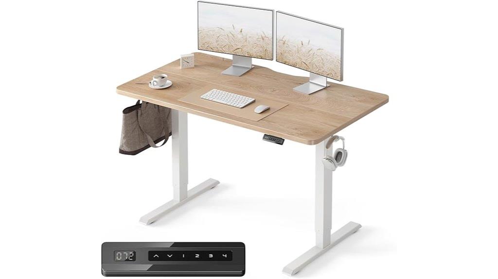 electric 48x24 adjustable desk
