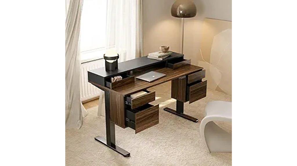 electric height adjustable desk