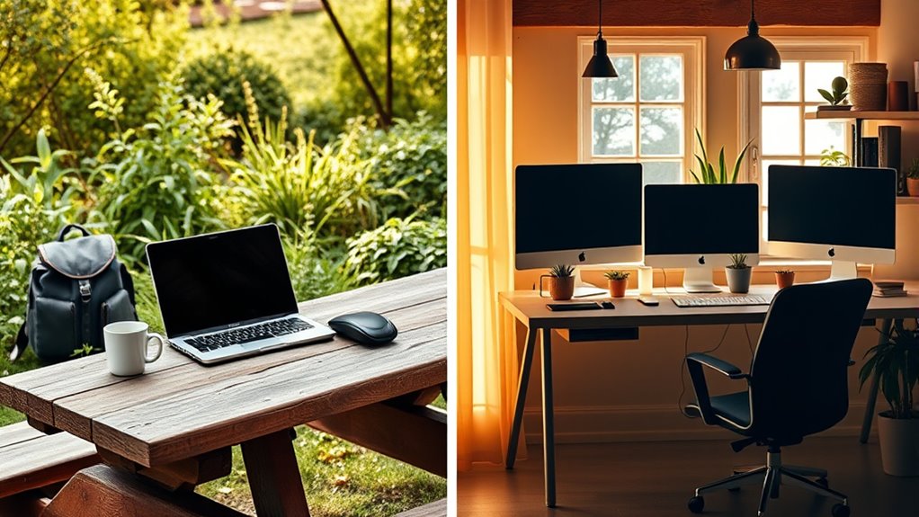 ergonomic adaptable workspace design