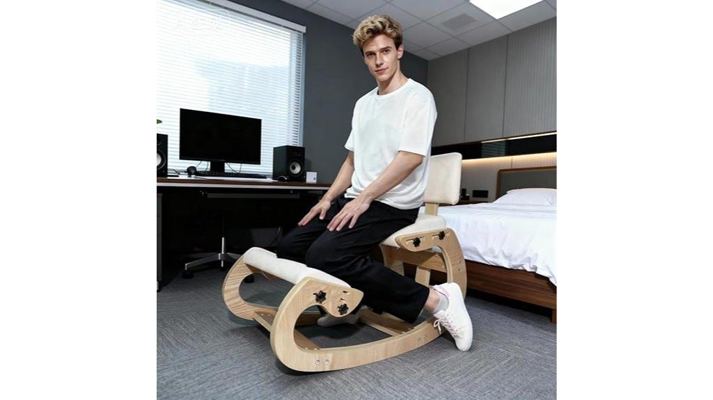 ergonomic kneeling chair
