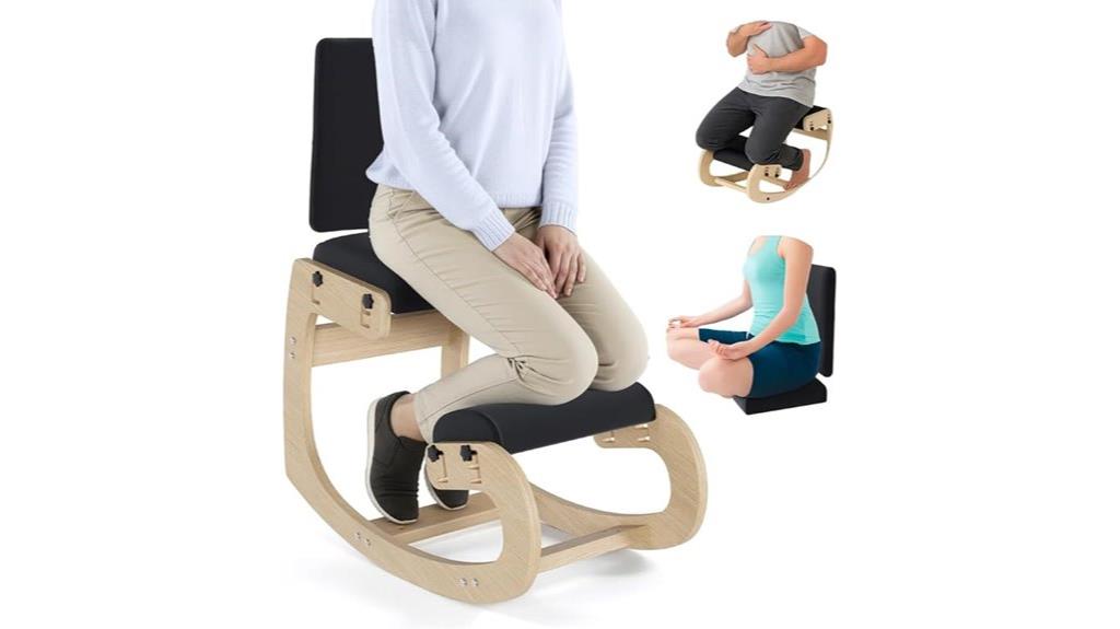 ergonomic kneeling chair