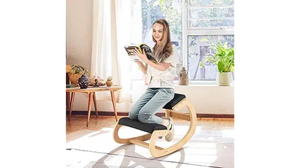 ergonomic kneeling desk chair