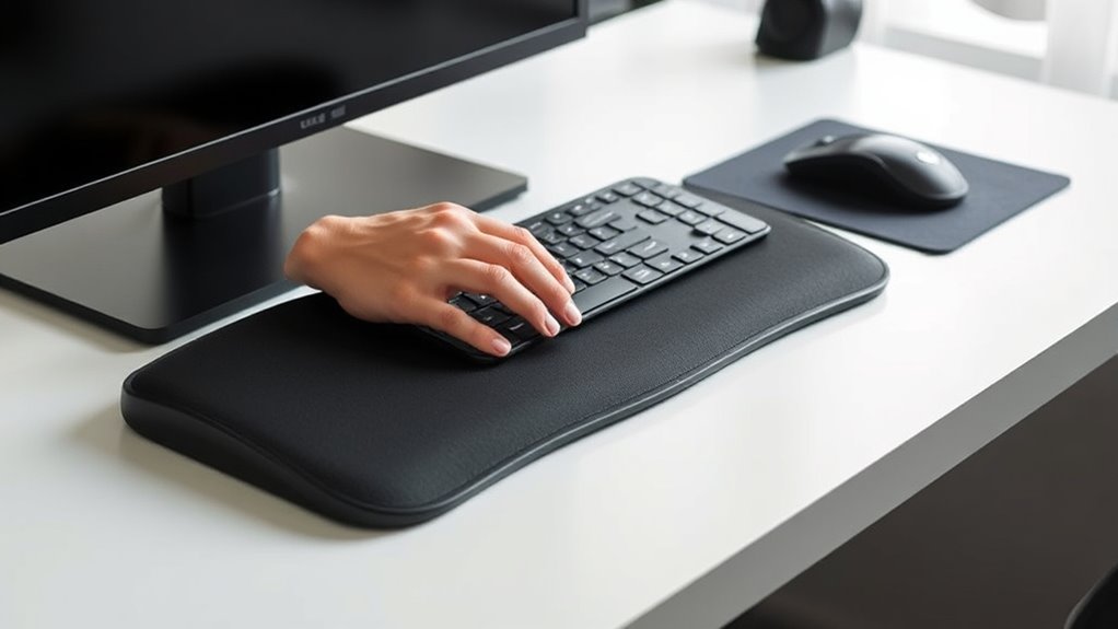 ergonomic wrist support design