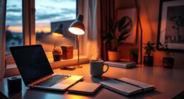 establish a home shutdown routine