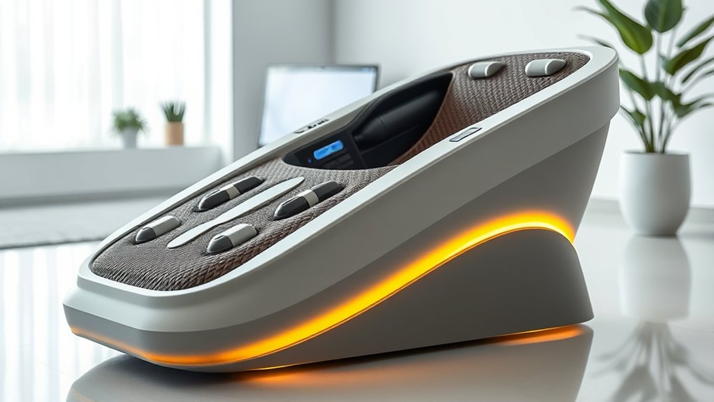 footrest massage surface factors