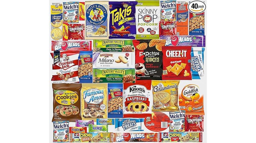 forty snack assortment pack