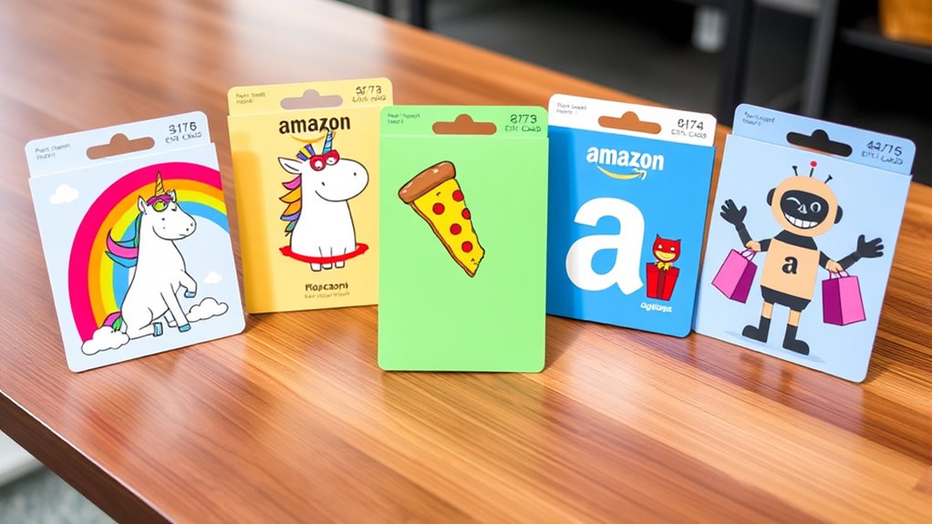 funny amazon gift card designs