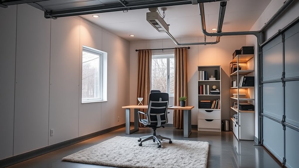 garage insulation and sealing