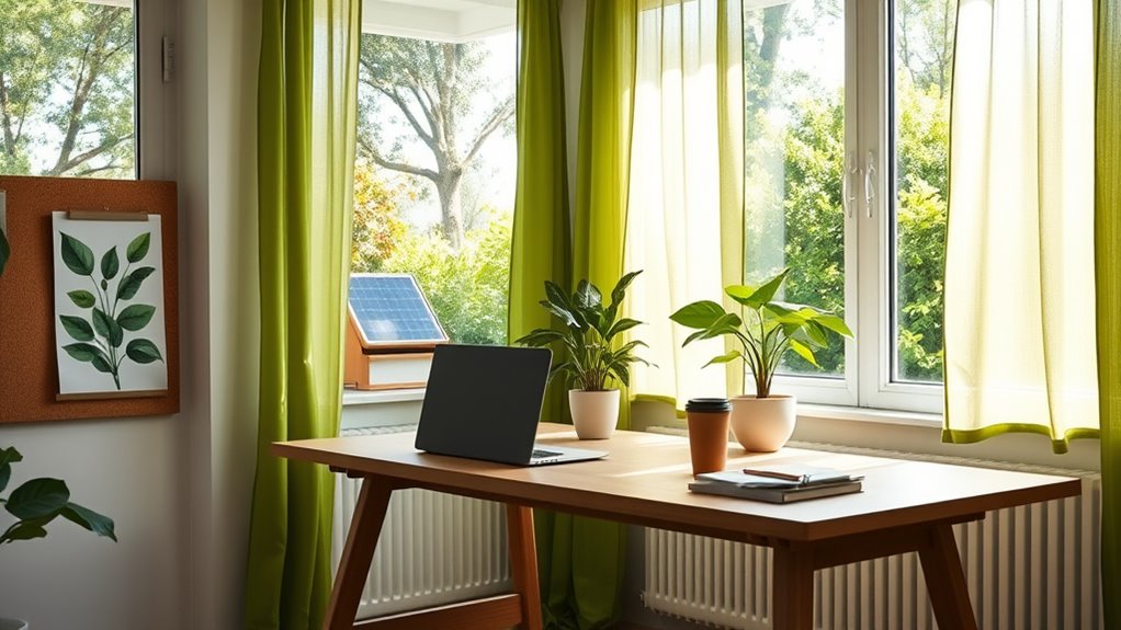 green solar ergonomic habits