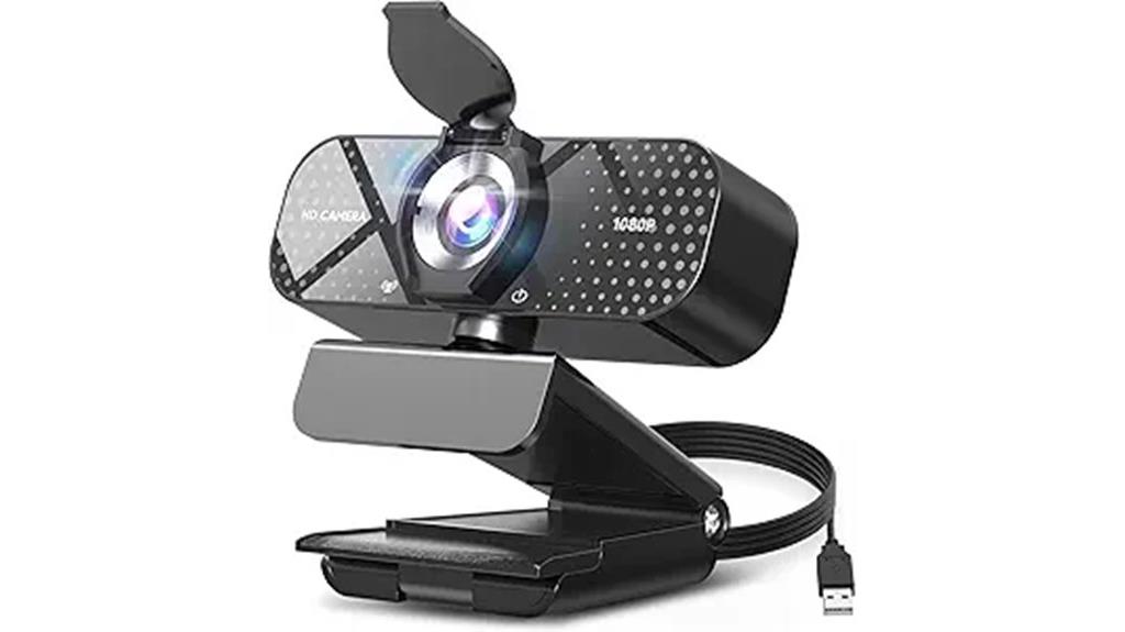 high definition webcam with privacy
