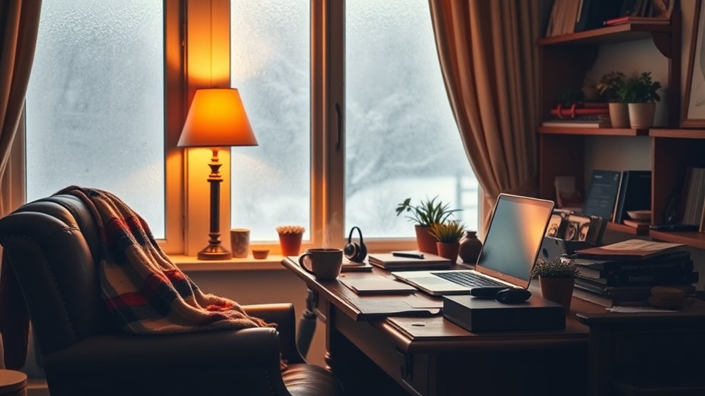 improve home office warmth