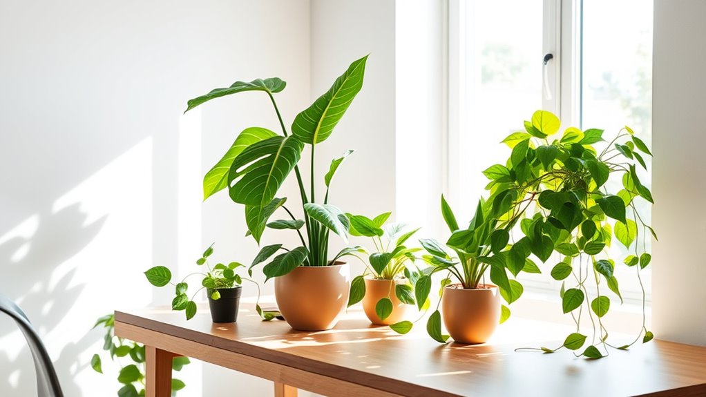 indoor plants boost mental health