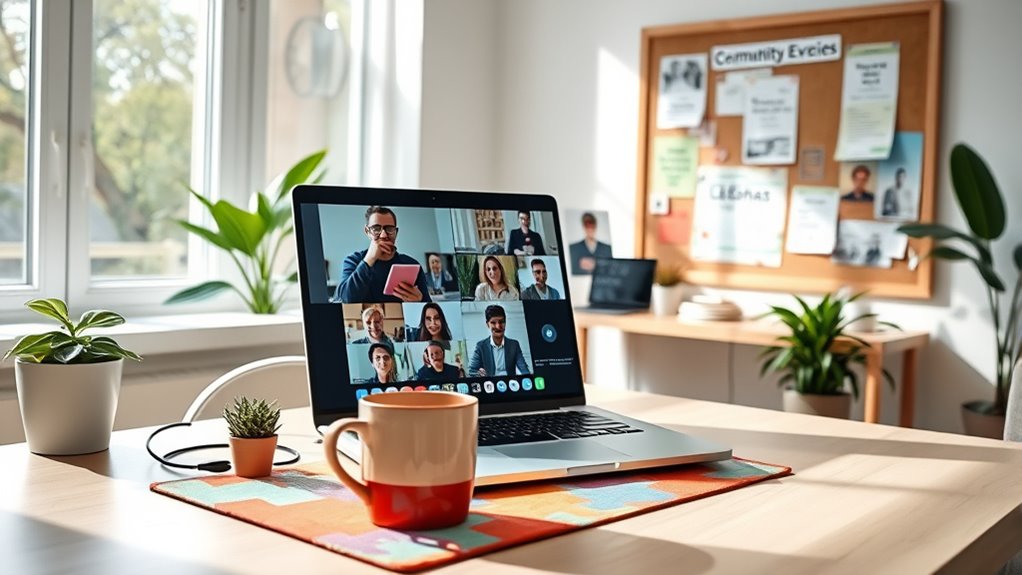 join online work communities