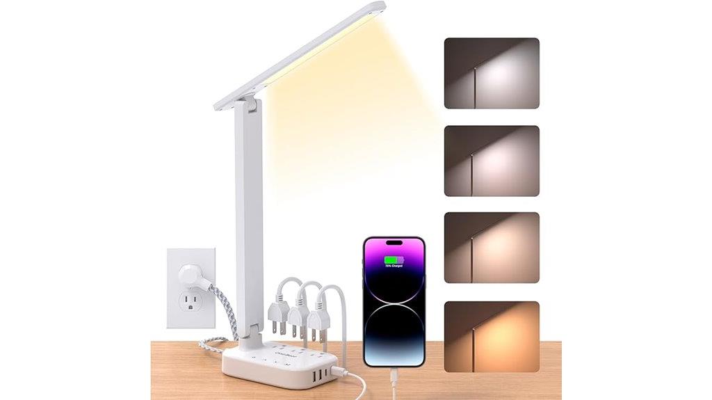 led desk lamp with usb
