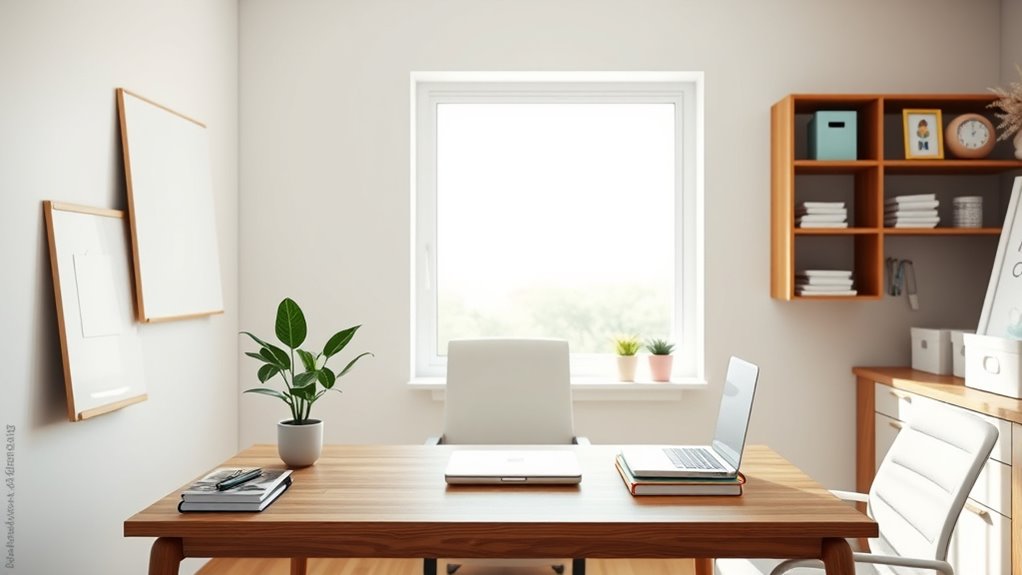 maintain organized clutter free workspace