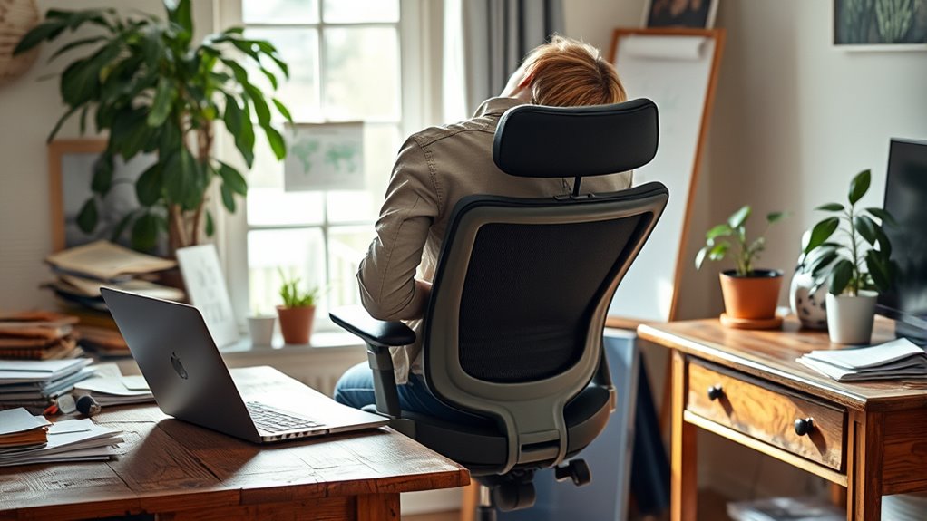 maintain proper lumbar support